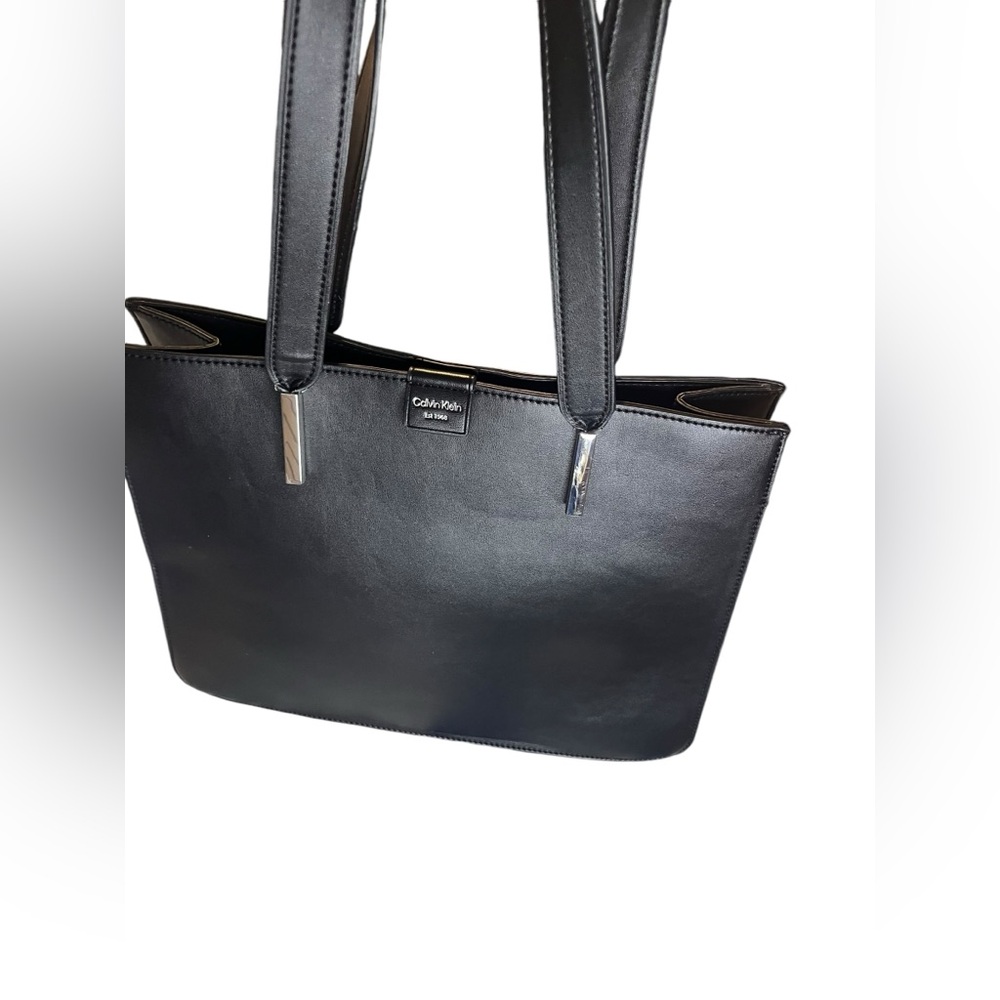 Calvin Klein Black Audrey Tote - Picture 5 of 16